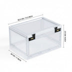 White Password Lock Storage Box Organiser | StorageOZ