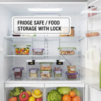 White Password Lock Storage Box Organiser | StorageOZ