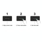 White Password Lock Storage Box Organiser | StorageOZ
