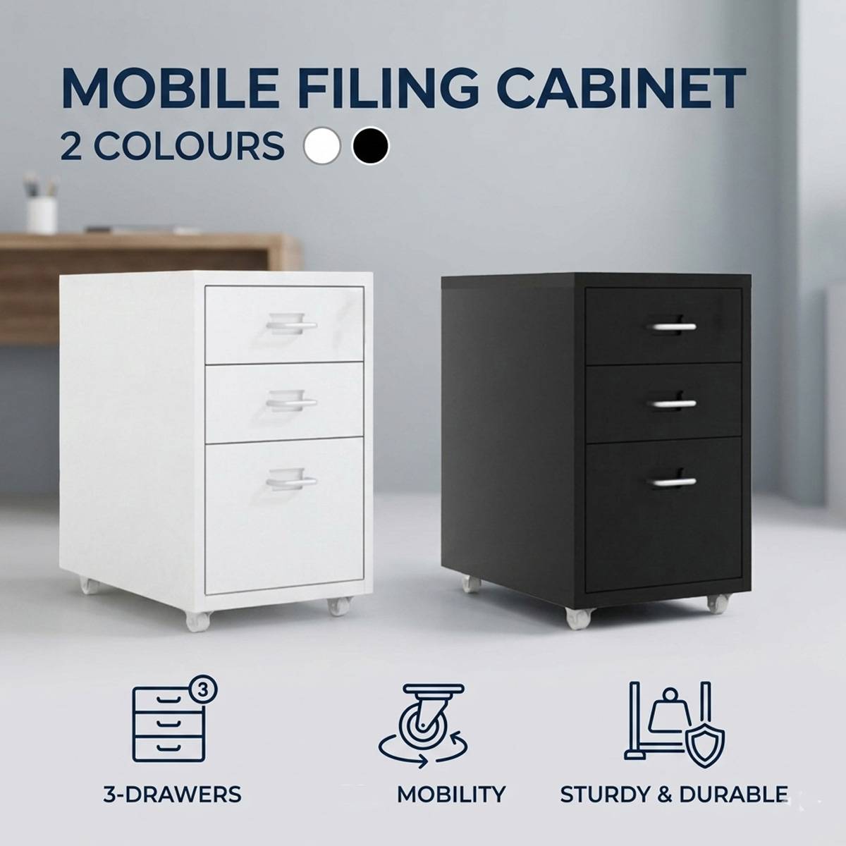 Small Storage Cabinet Two Colours Organiser | StorageOZ