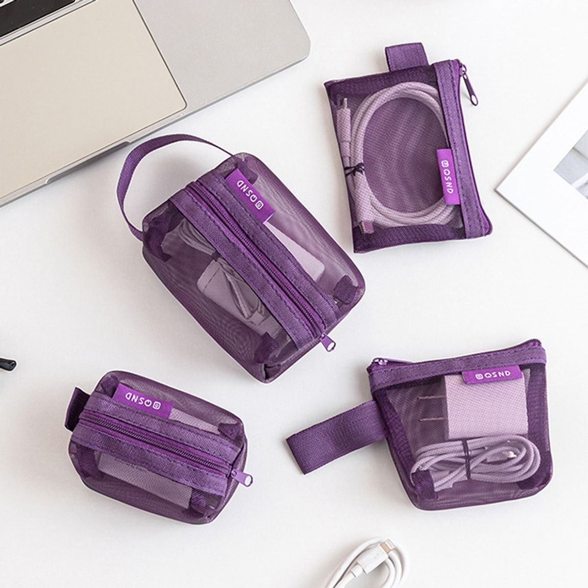 6 Pcs Cable Organiser Clips Storage Pack | StorageOZ