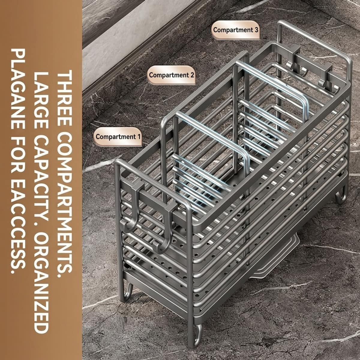 3 Slot Chopstick Kitchen Storage Holder Set | StorageOZ