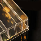 Clear Acrylic 8 Grid Makeup Organiser Two Sizes | StorageOZ