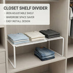 Closet Hanging Clothes Storage Rack Organiser | StorageOZ