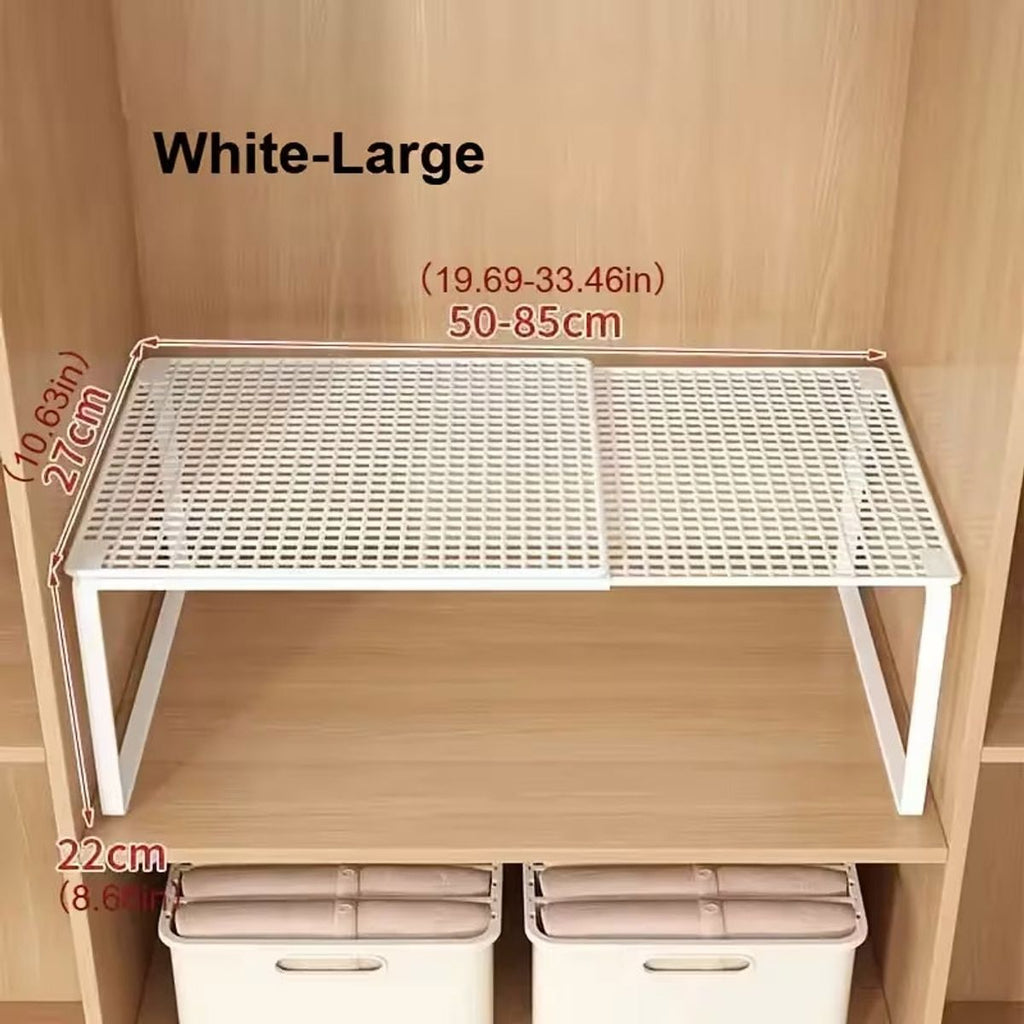 Closet Hanging Clothes Storage Rack Organiser | StorageOZ