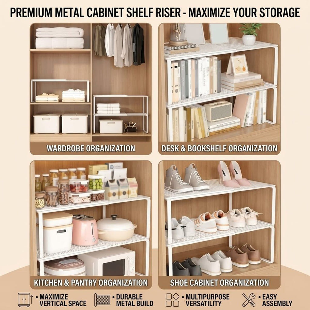 Closet Hanging Clothes Storage Rack Organiser | StorageOZ