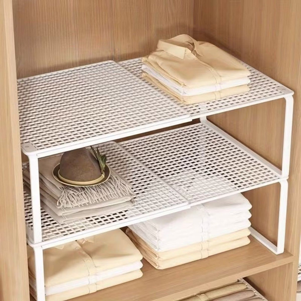Closet Hanging Clothes Storage Rack Organiser | StorageOZ