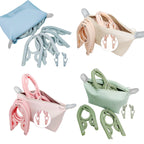 15 Pcs Folding Travel Hangers Four Colours | StorageOZ