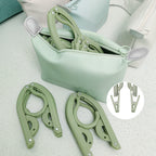 15 Pcs Folding Travel Hangers Four Colours | StorageOZ