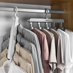 Folding Clothes Hanger in Three Colours Set | StorageOZ