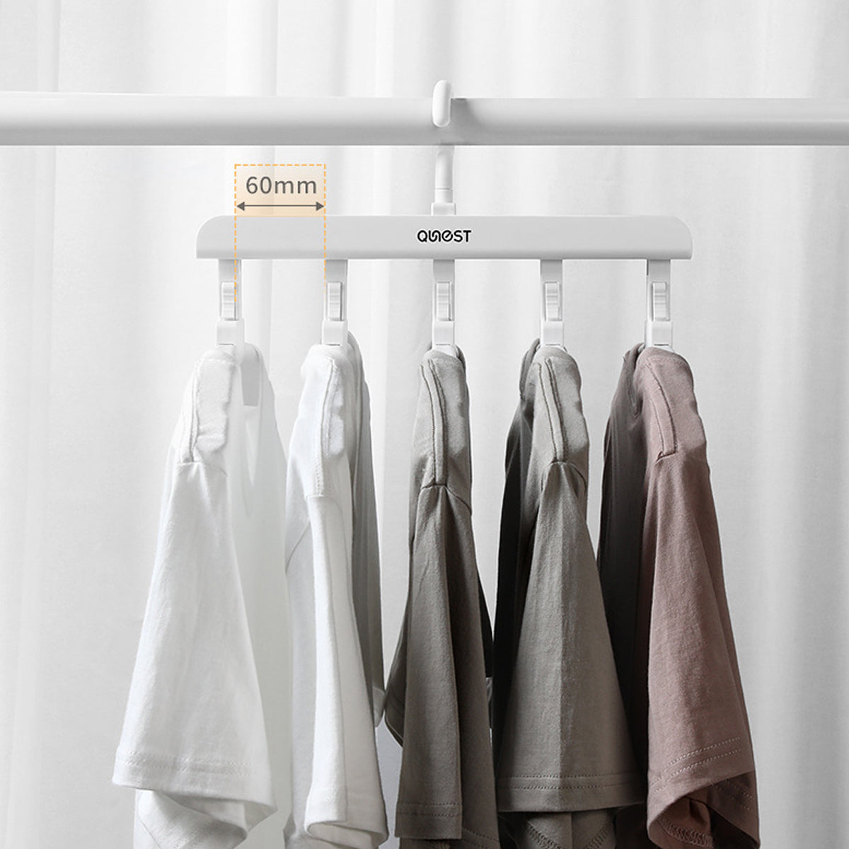 Folding Clothes Hanger in Three Colours Set | StorageOZ