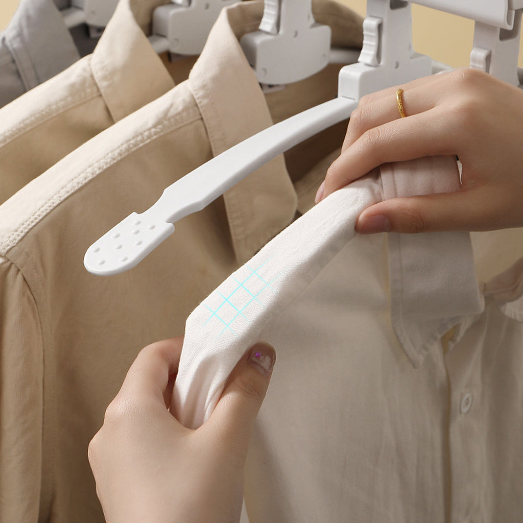 Folding Clothes Hanger in Three Colours Set | StorageOZ