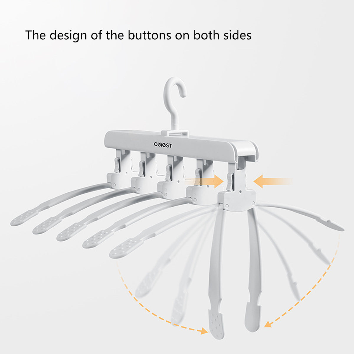 Folding Clothes Hanger in Three Colours Set | StorageOZ