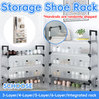 Dustproof Layered Shoe Rack Five Layouts | StorageOZ
