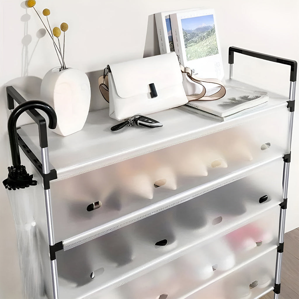 Dustproof Layered Shoe Rack Five Layouts | StorageOZ