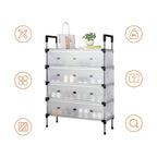 Dustproof Layered Shoe Rack Five Layouts | StorageOZ
