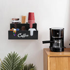 Wooden Coffee Station Box Two Colours Set | StorageOZ
