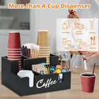 Wooden Coffee Station Box Two Colours Set | StorageOZ