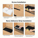 Adjustable Pot Rack Horizontal or Vertical | StorageOZ