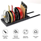Adjustable Pot Rack Horizontal or Vertical | StorageOZ