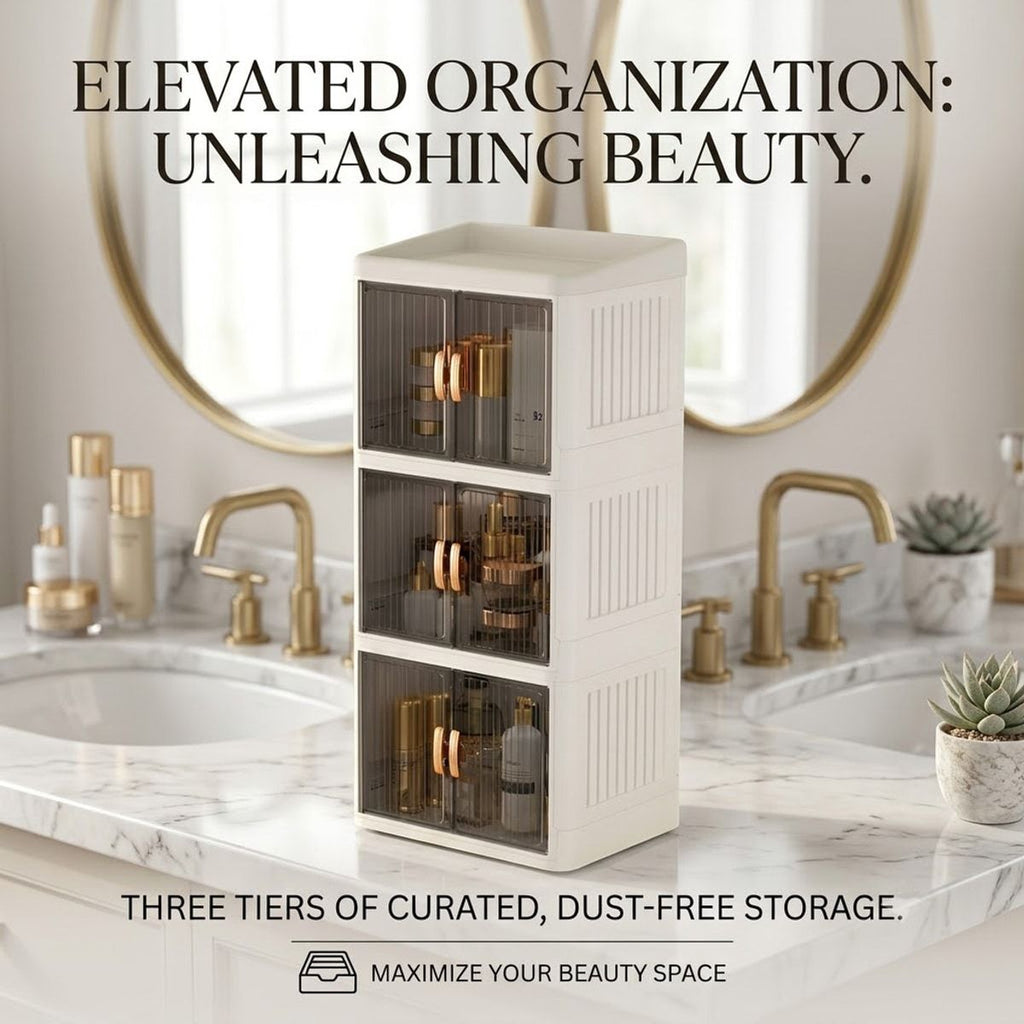 4 Tier Cosmetics Storage Organiser Organiser | StorageOZ