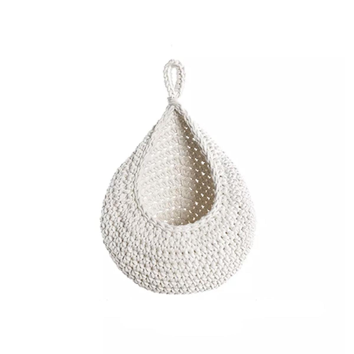 Cotton Rope Wall Basket in Six Sizes Set | StorageOZ