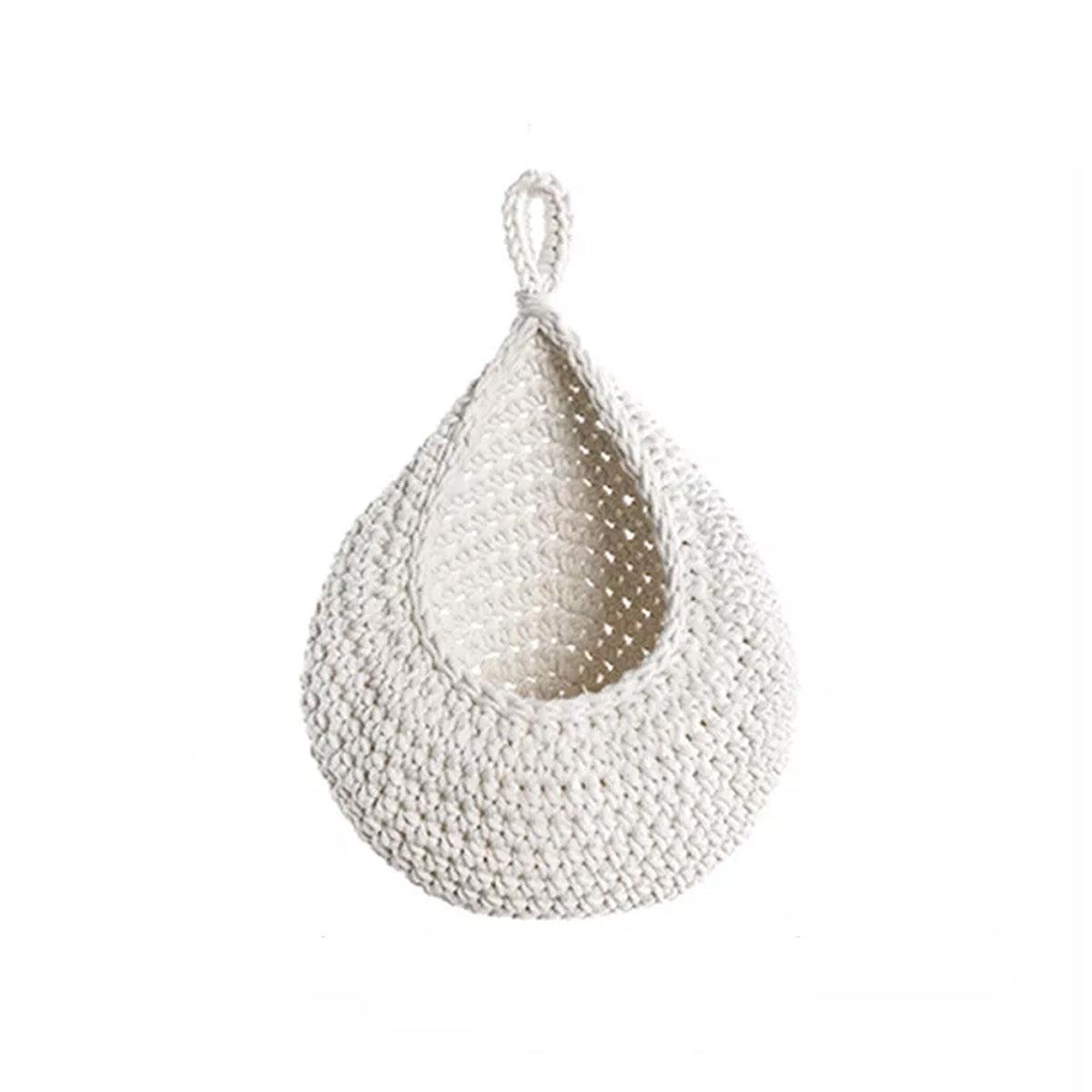 Cotton Rope Wall Basket in Six Sizes Set | StorageOZ