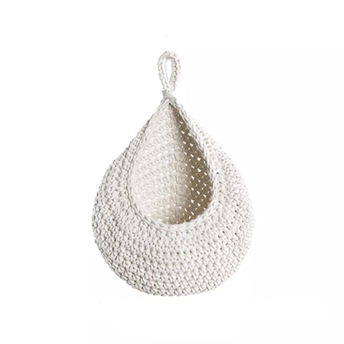 Cotton Rope Wall Basket in Six Sizes Set | StorageOZ