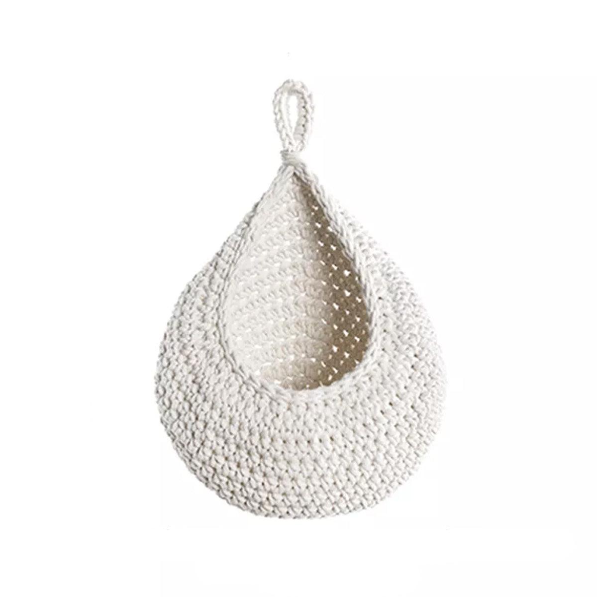Cotton Rope Wall Basket in Six Sizes Set | StorageOZ