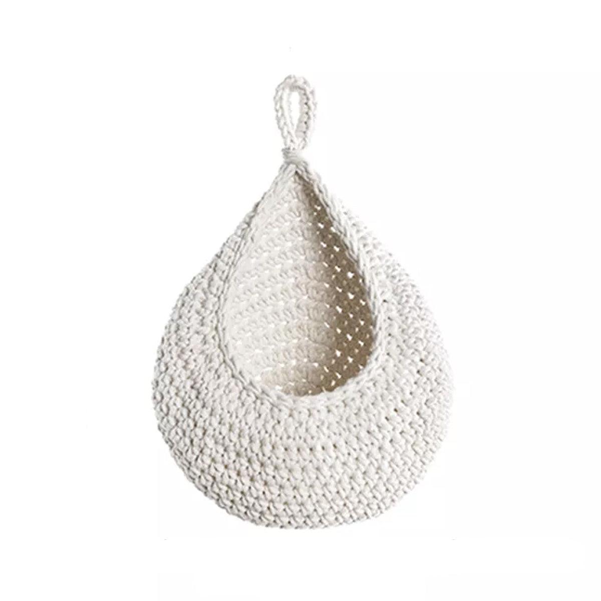 Cotton Rope Wall Basket in Six Sizes Set | StorageOZ