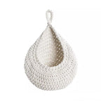 Cotton Rope Wall Basket in Six Sizes Set | StorageOZ