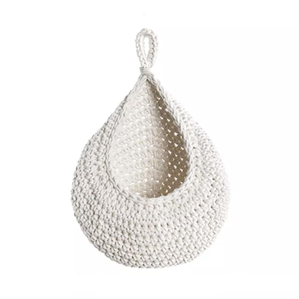 Cotton Rope Wall Basket in Six Sizes Set | StorageOZ