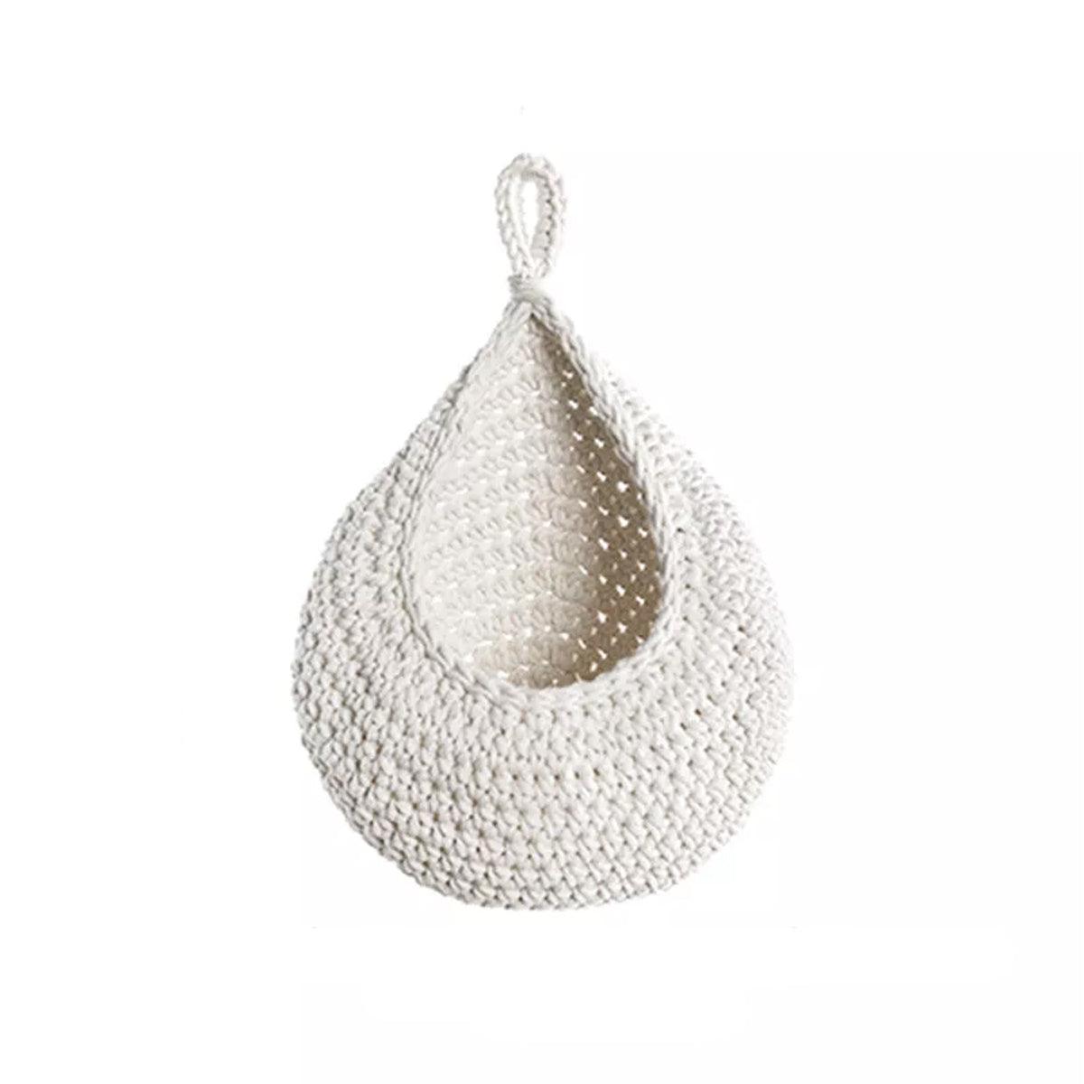 Cotton Rope Wall Basket in Six Sizes Set | StorageOZ