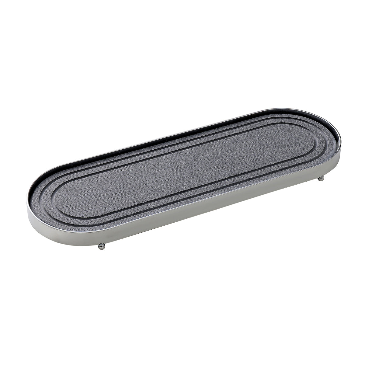Oval Diatomite Drain Tray Two Colours Set | StorageOZ