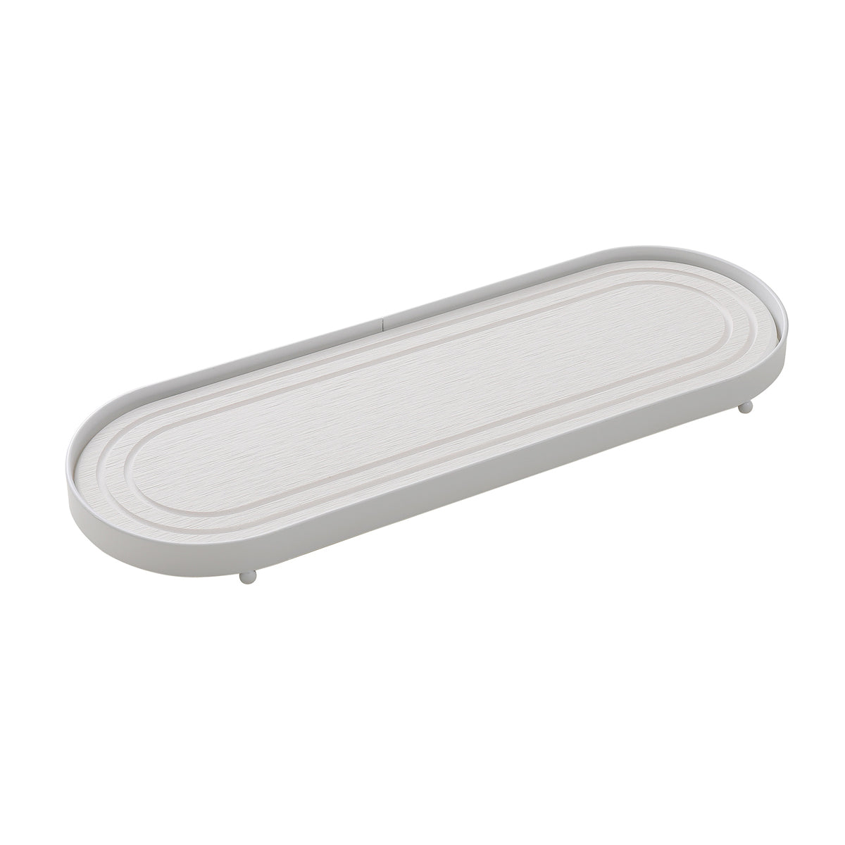 Oval Diatomite Drain Tray Two Colours Set | StorageOZ