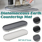 Oval Diatomite Drain Tray Two Colours Set | StorageOZ