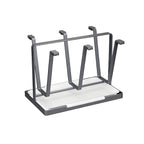 Six Hook Stainless Cup Rack Two Colours Set | StorageOZ