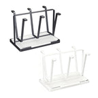 Six Hook Stainless Cup Rack Two Colours Set | StorageOZ