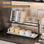 2 Tier Cup Drying Rack Two Colours Organiser | StorageOZ