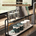 2 Tier Cup Drying Rack Two Colours Organiser | StorageOZ