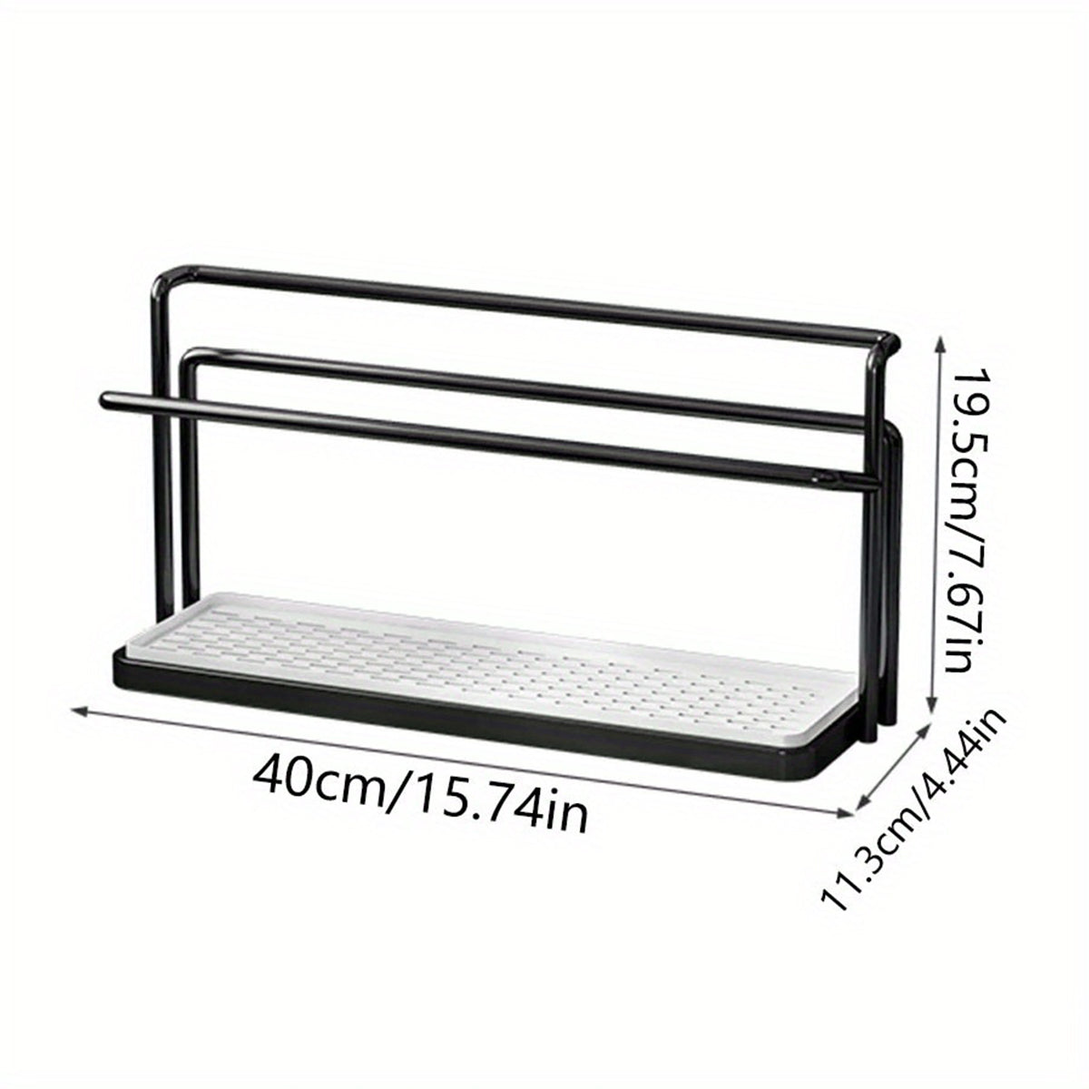 2 Tier Cup Drying Rack Two Colours Organiser | StorageOZ