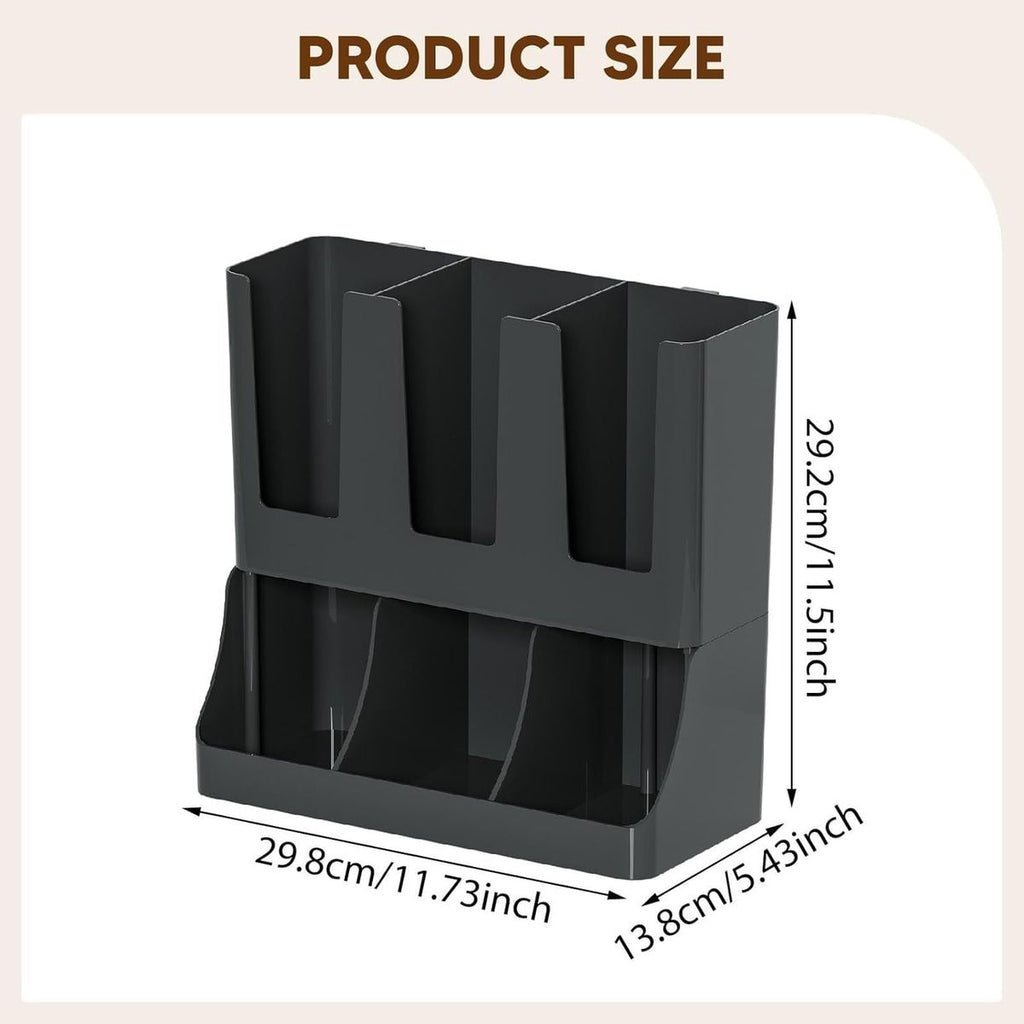 Paper Cup Straw Holder Home Organiser Set | StorageOZ