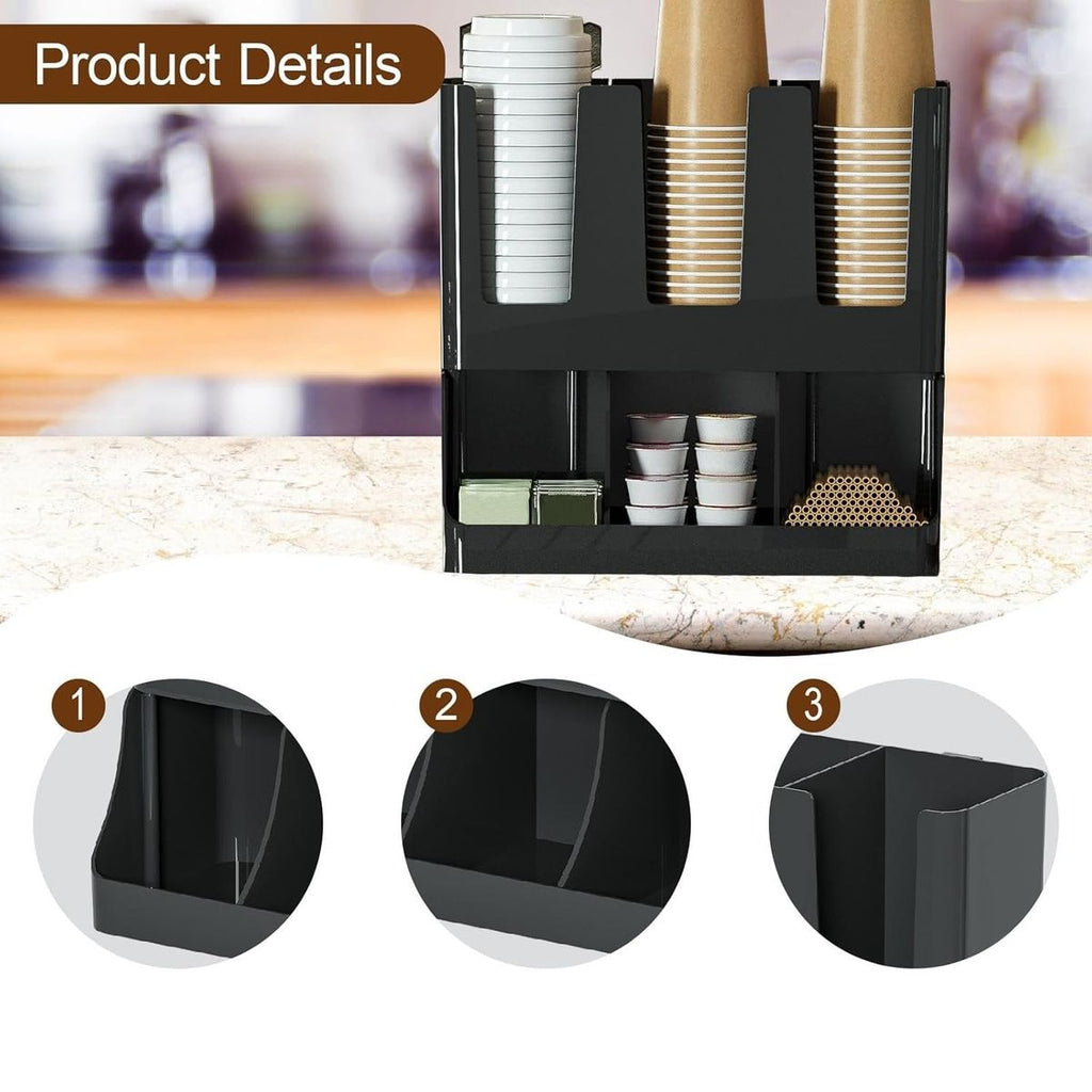 Paper Cup Straw Holder Home Organiser Set | StorageOZ
