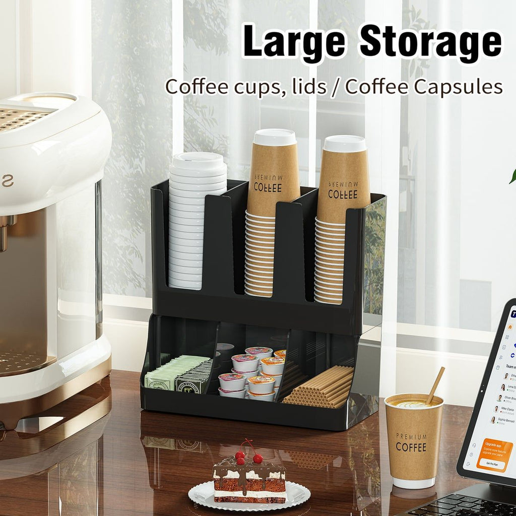 Paper Cup Straw Holder Home Organiser Set | StorageOZ