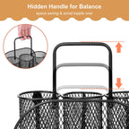 Black Kitchen Cutlery Holder Storage Rack | StorageOZ