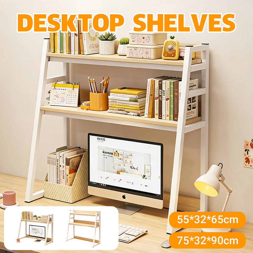 Ladder Desktop Storage Rack Two Widths Set | StorageOZ