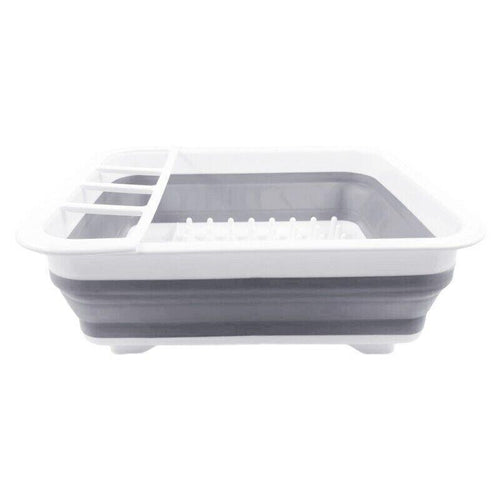 10L Collapsible Dish Drainer with Cutlery Cup | StorageOZ