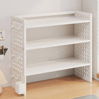3 Tier Bamboo Desktop Shelf Two Sizes Set | StorageOZ