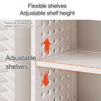 3 Tier Bamboo Desktop Shelf Two Sizes Set | StorageOZ