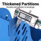 4 Section Plastic File Rack Two Colours Set | StorageOZ